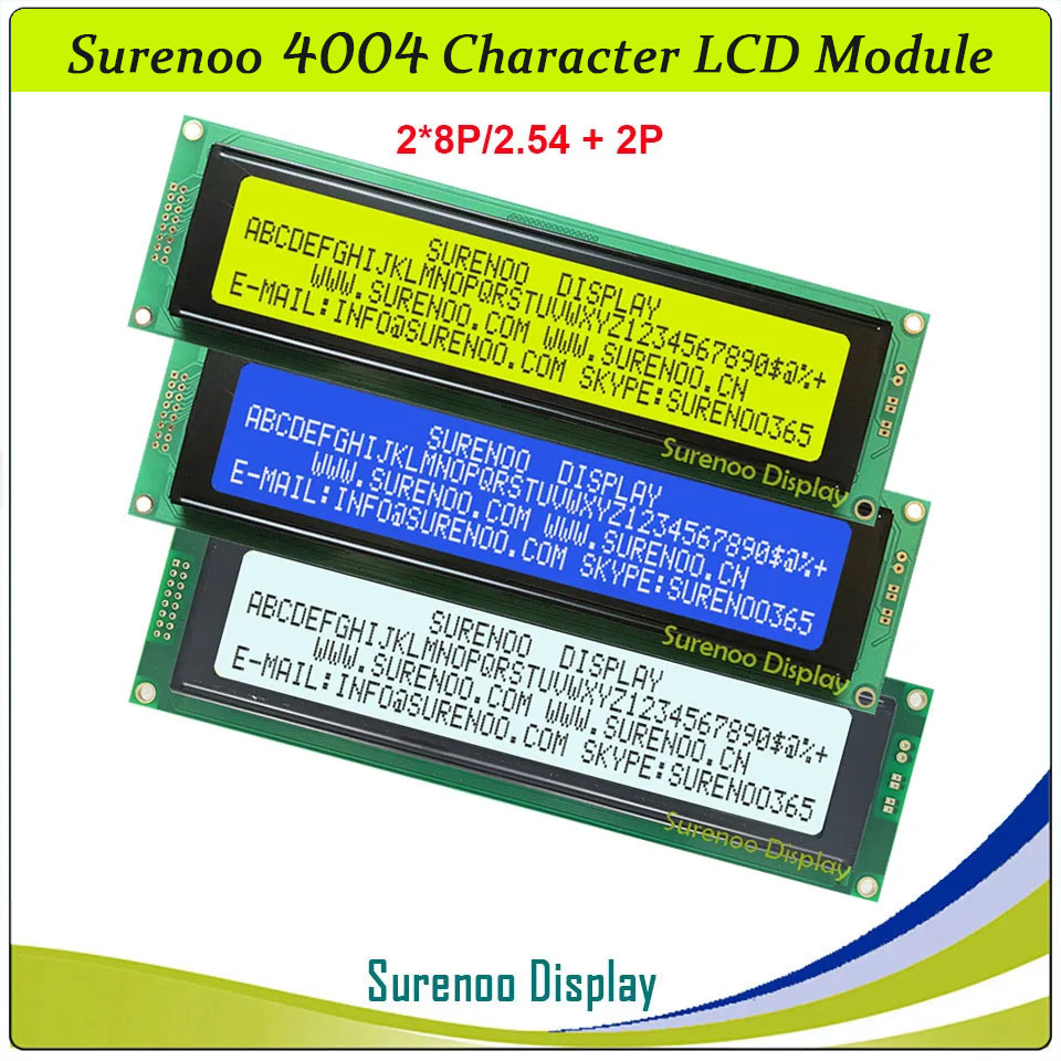 Surenoo USB Display >> LCD2USB Module + 24YY/40YY LCD
