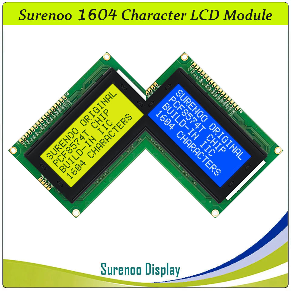 Surenoo Character LCD Module >> 1604 Characters