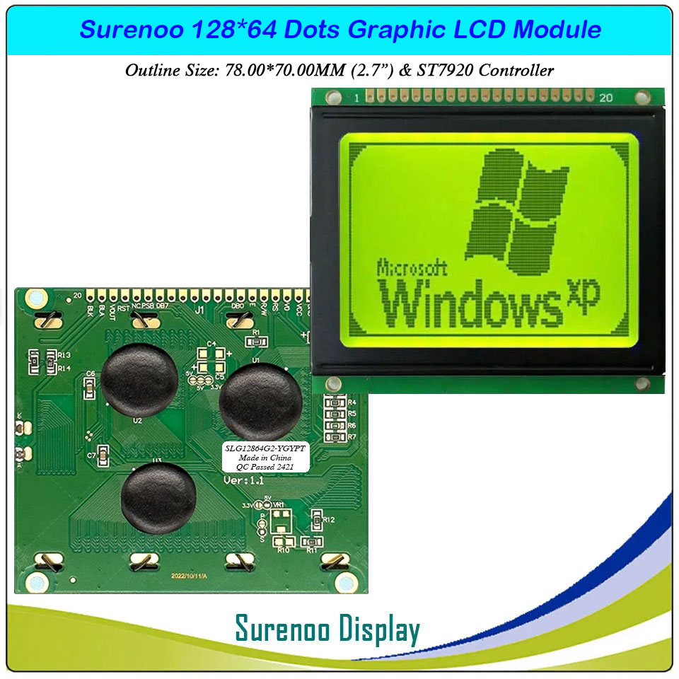 Surenoo 12864 Graphic LCD Module