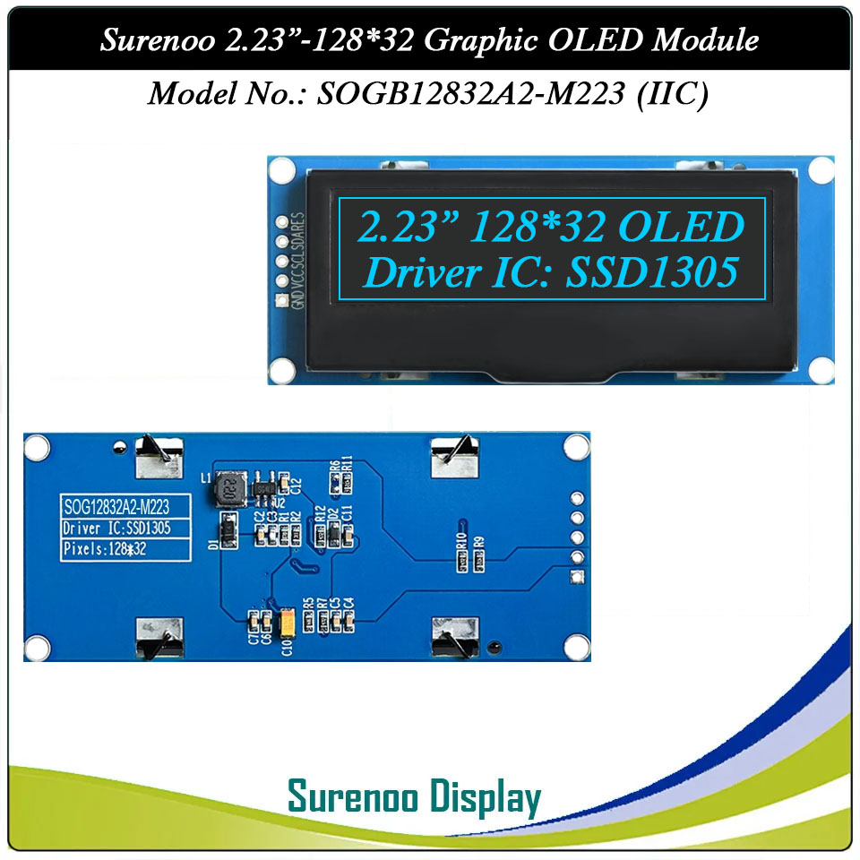 Surenoo Graphic OLED Module 2.23