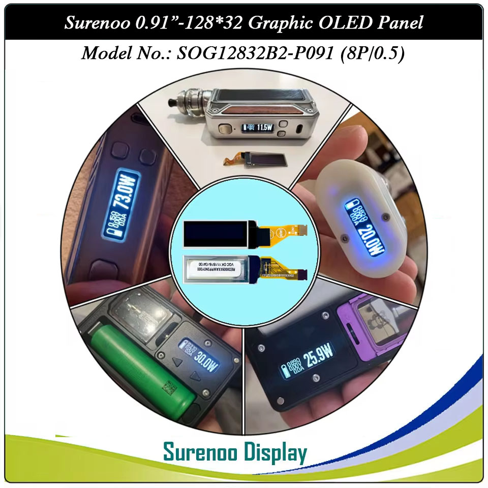 Surenoo Graphic OLED Module 0.91