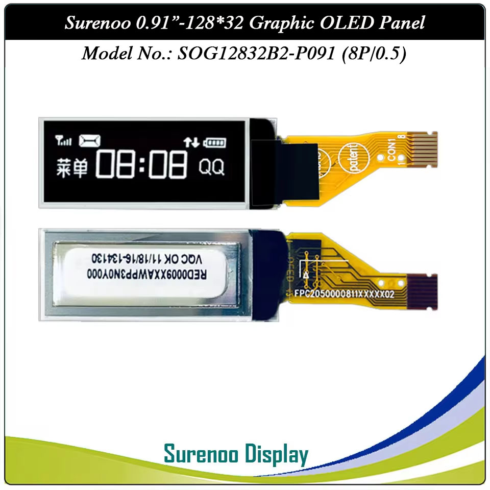 Surenoo Graphic OLED Module 0.91