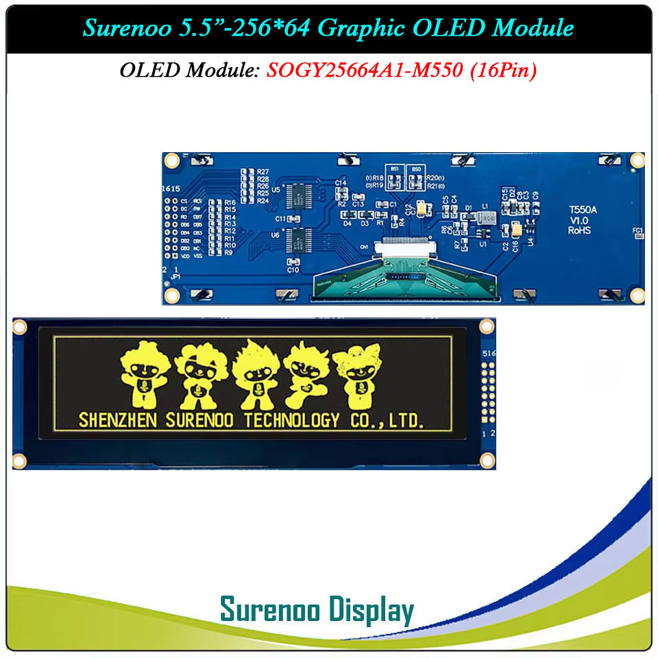 Surenoo Graphic OLED Module 5.5