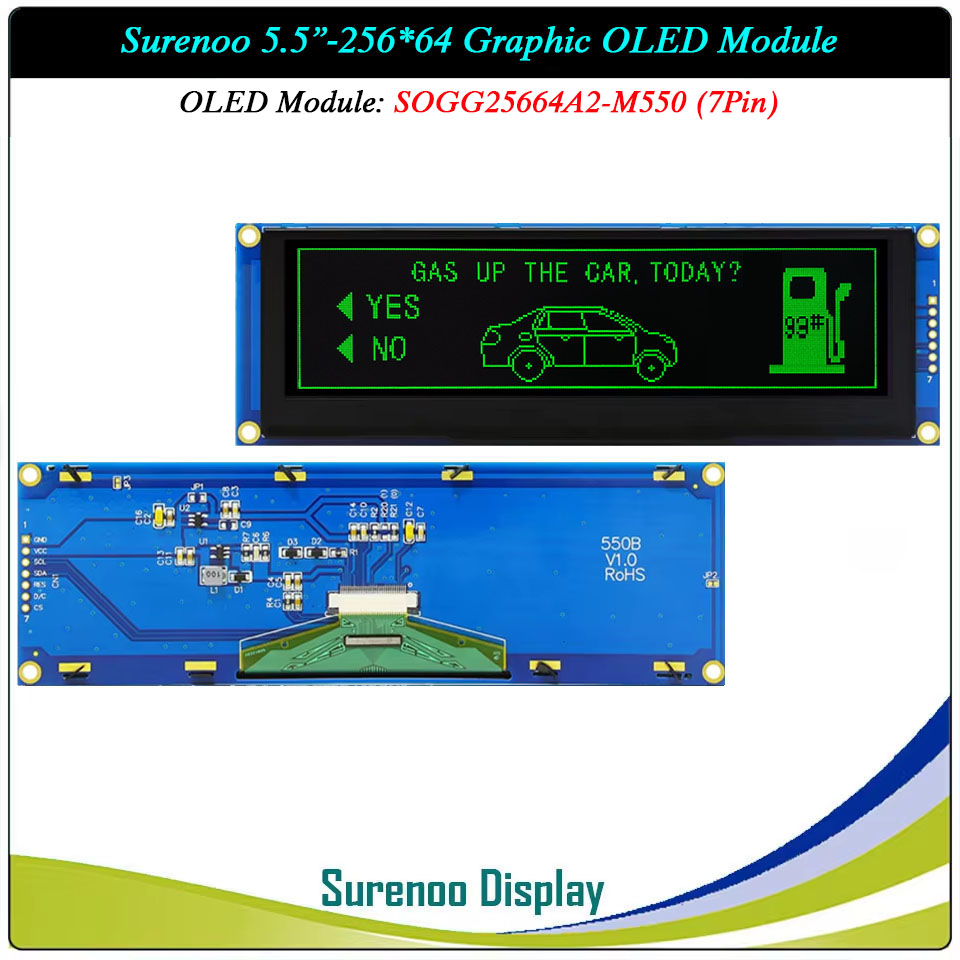 Surenoo Graphic OLED Module 5.5