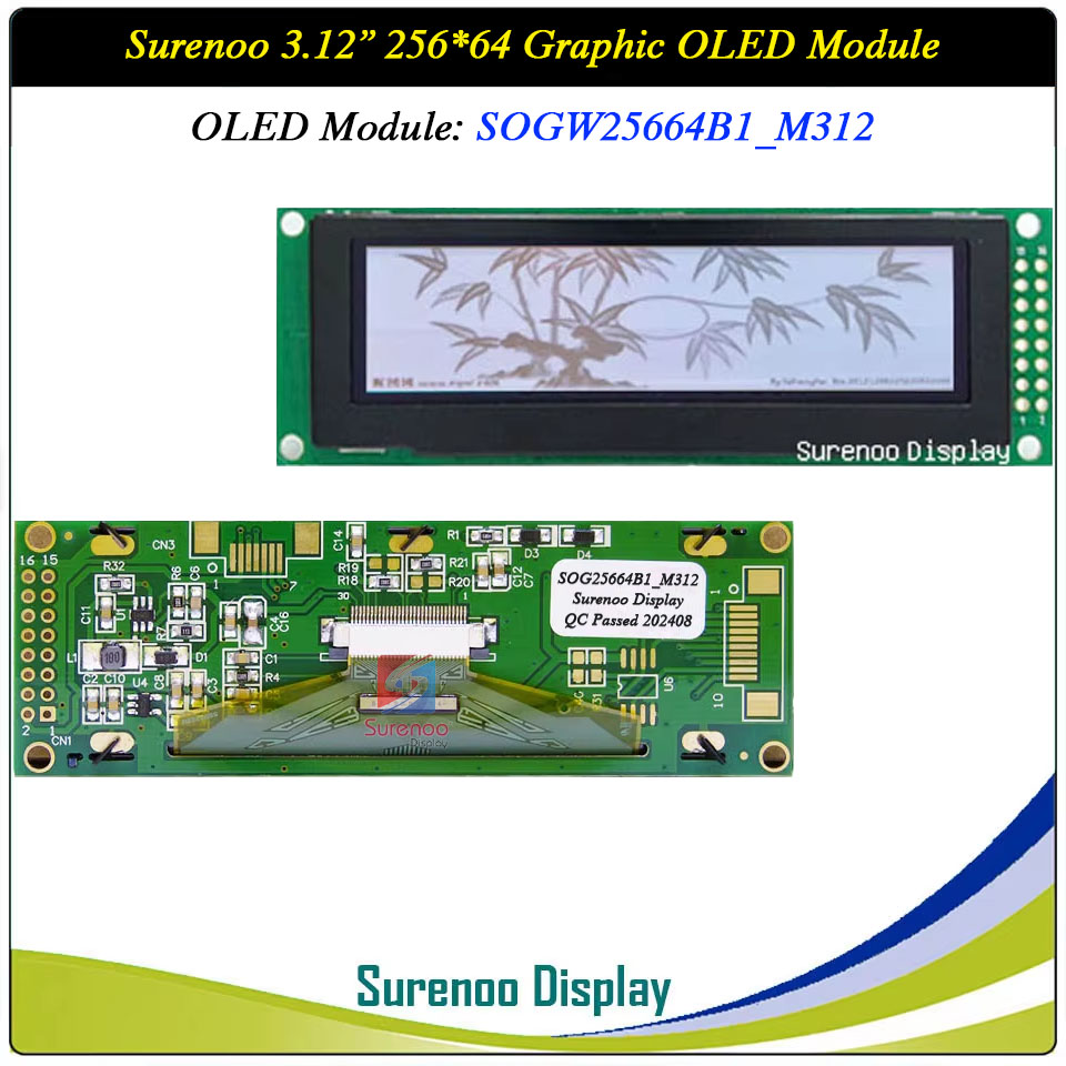 Surenoo Graphic OLED Module 3.12