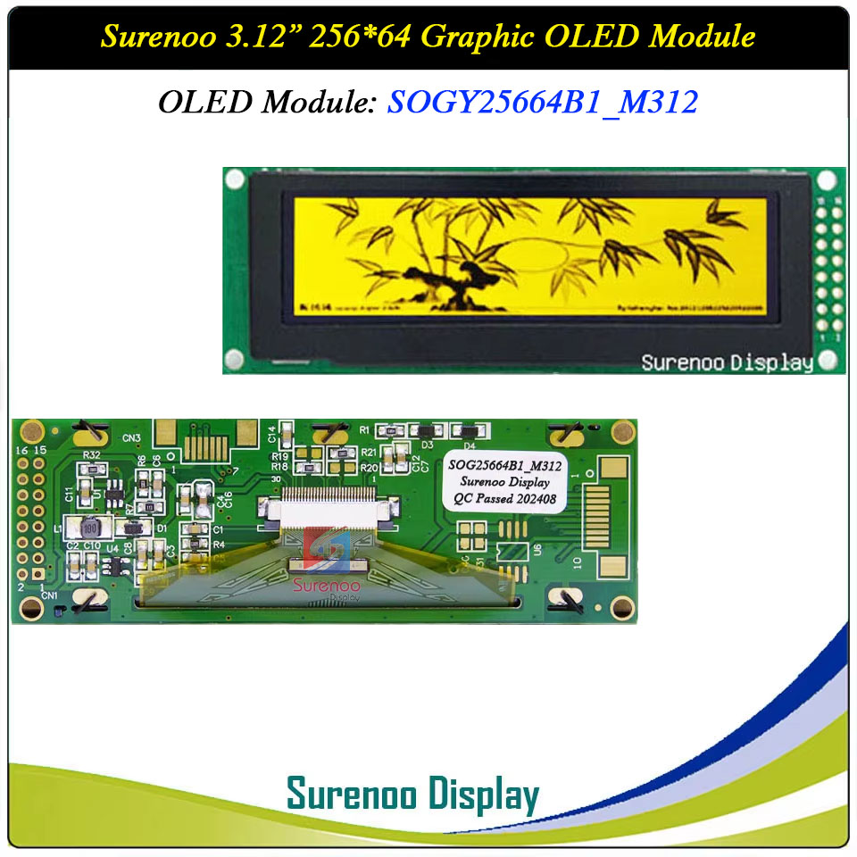 Surenoo Graphic OLED Module 3.12