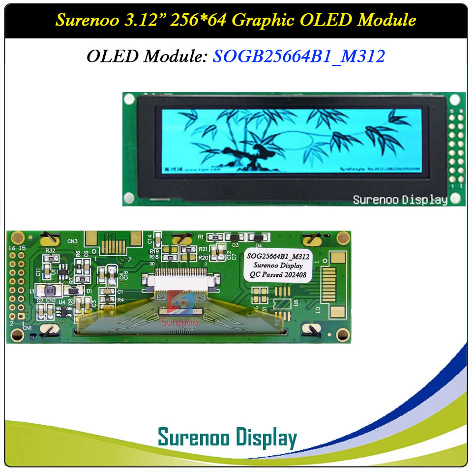 Surenoo Graphic OLED Module 3.12