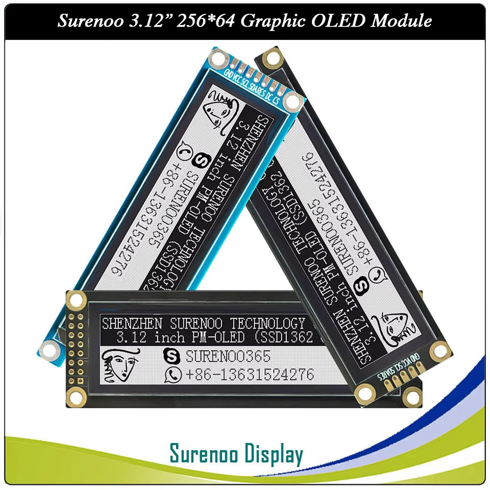 Surenoo Graphic OLED Module 3.12
