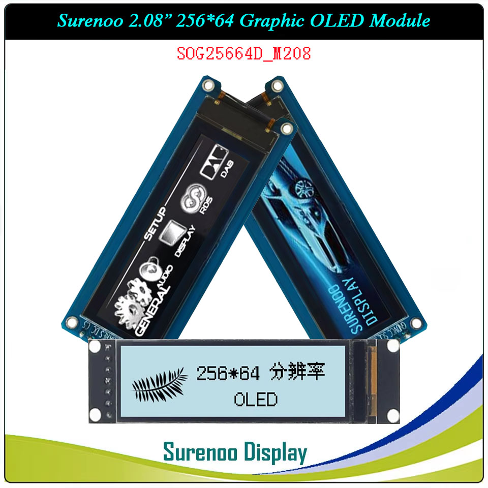 Surenoo Graphic OLED Module 2.08