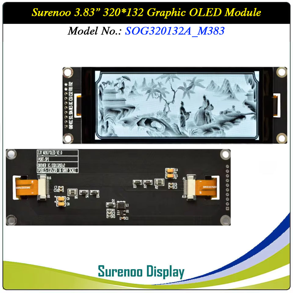 Surenoo Graphic OLED Module 3.83
