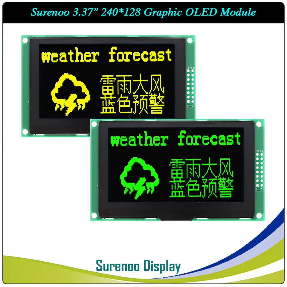 Surenoo Graphic OLED Module 3.37