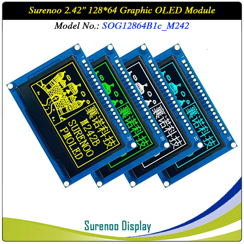 Surenoo Graphic OLED Module 2.42