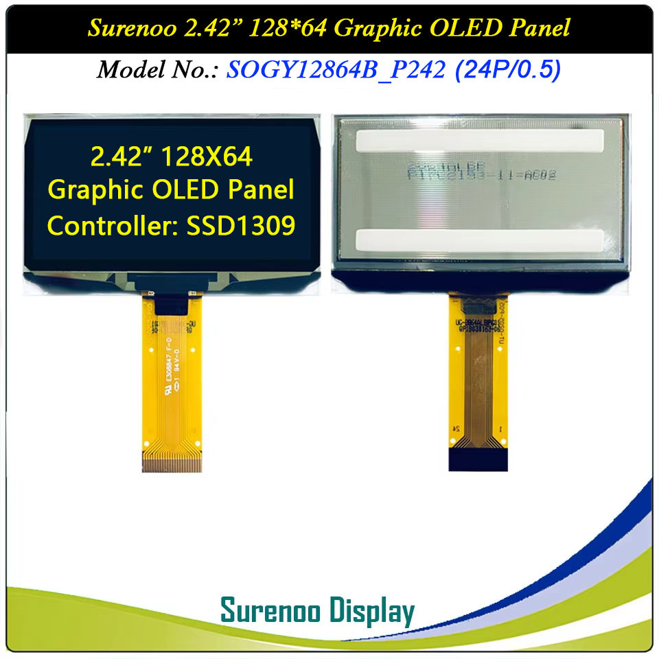 Surenoo Graphic OLED Module 2.42