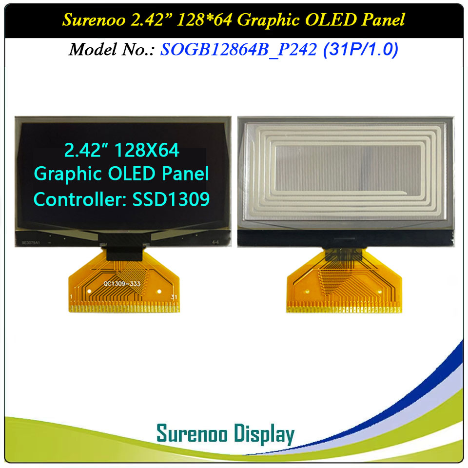 Surenoo Graphic OLED Module 2.42
