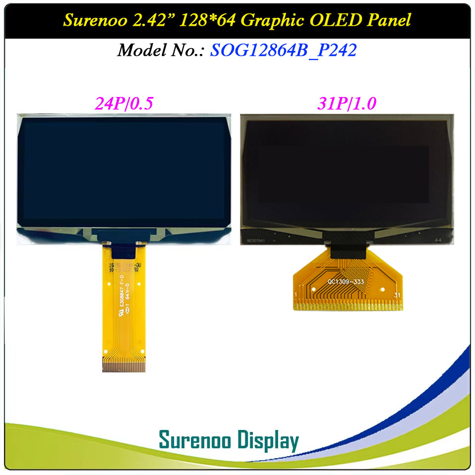 Surenoo Graphic OLED Module 2.42