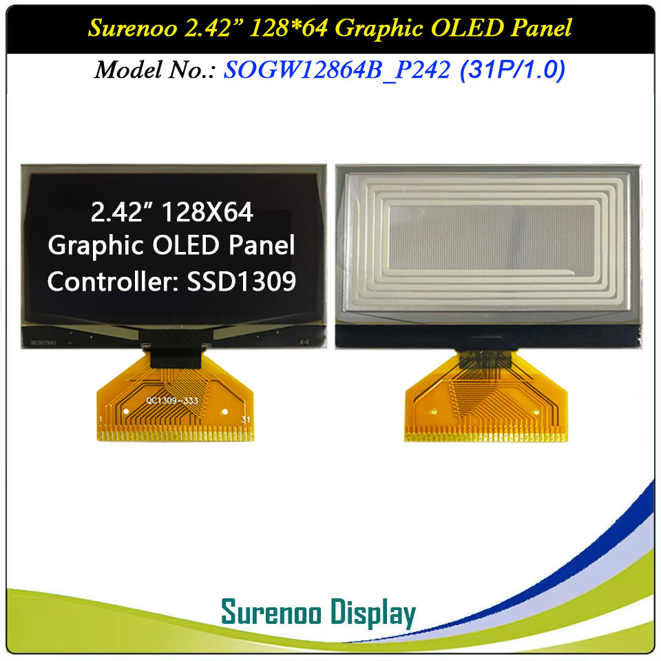 Surenoo Graphic OLED Module 2.42