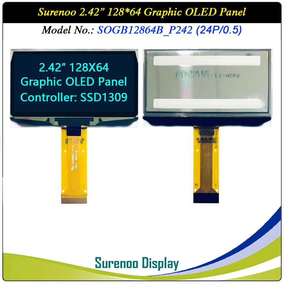 Surenoo Graphic OLED Module 2.42