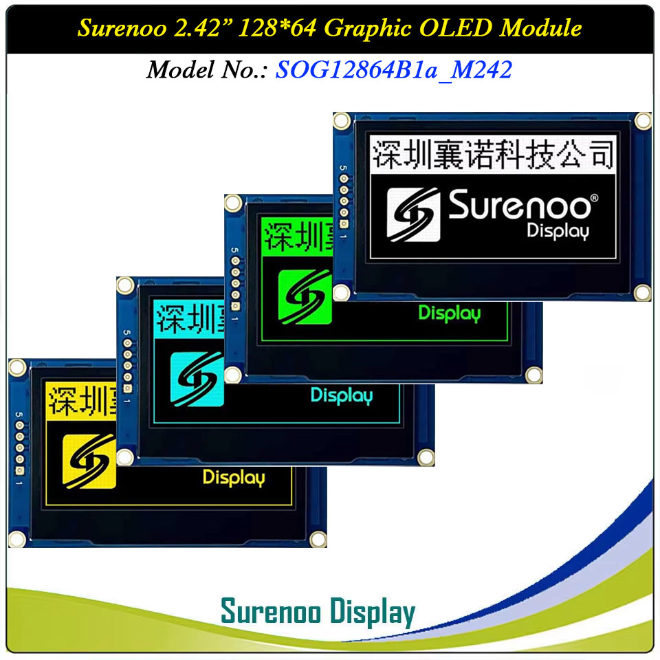 Surenoo Graphic OLED Module 2.42