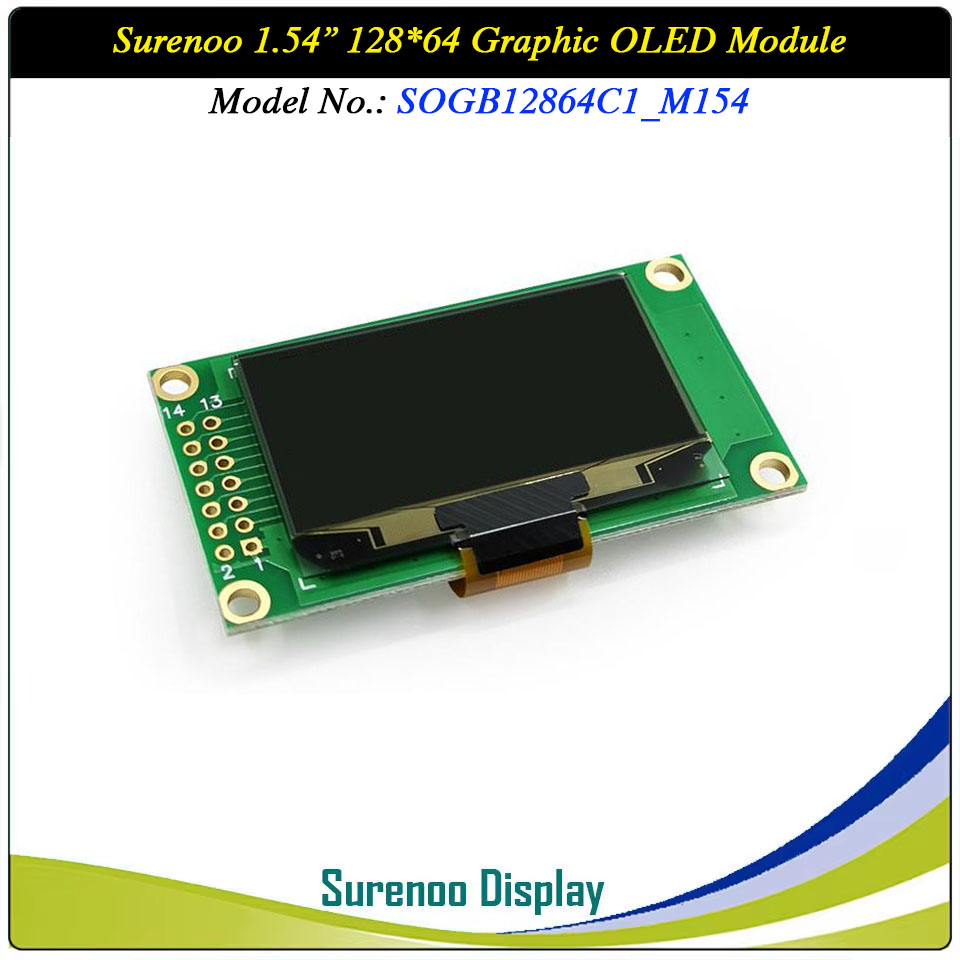 Surenoo Graphic OLED Module 1.54