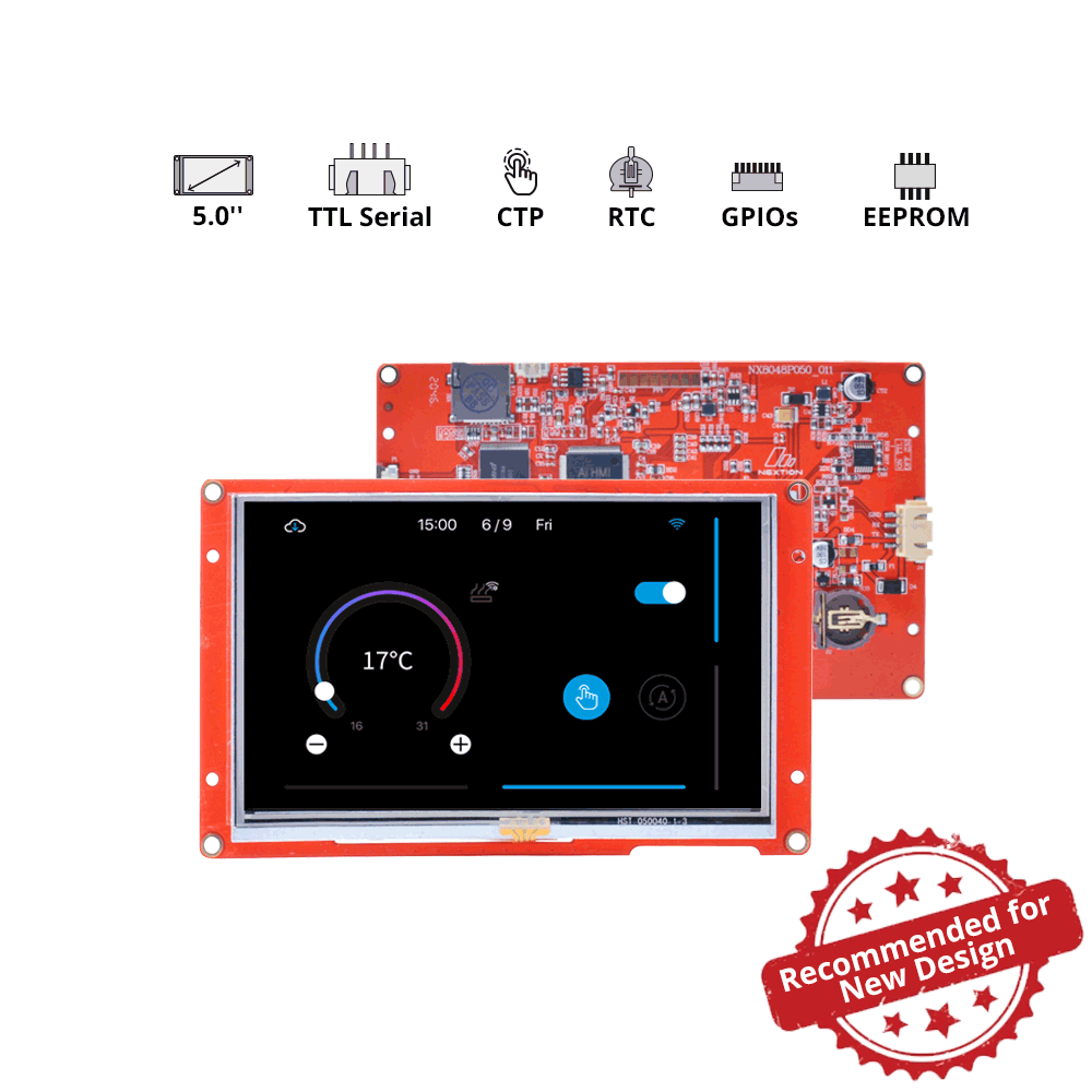 Nextion Intelligent Series HMI Touch Display: 5.0