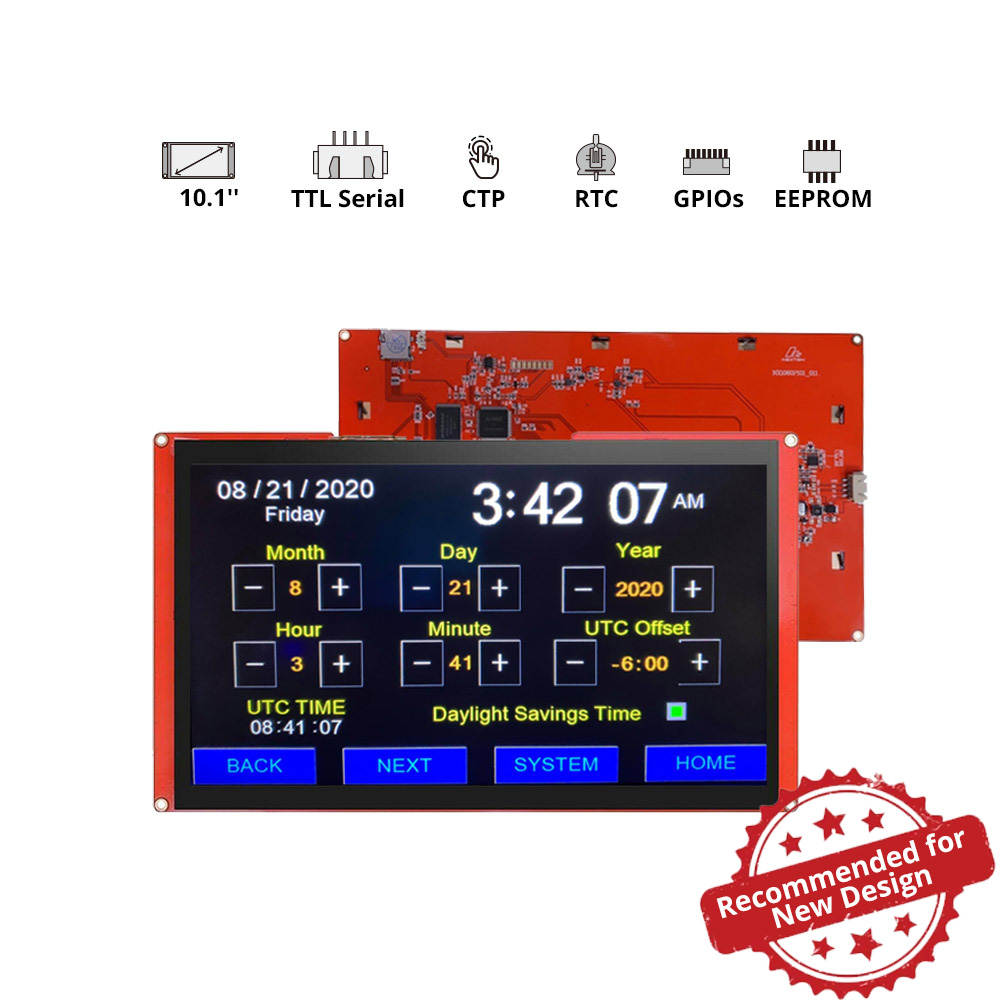 Nextion Intelligent Series HMI Touch Display: 10.1