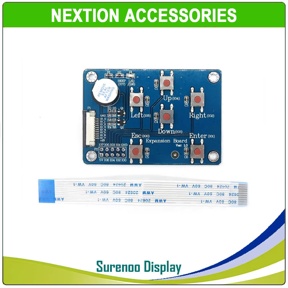 Nextion I/O Extended Expansion Board & Nextion IO Adapter for Nextion Basic Discovery Enhanced Intelligent Series HMI Display