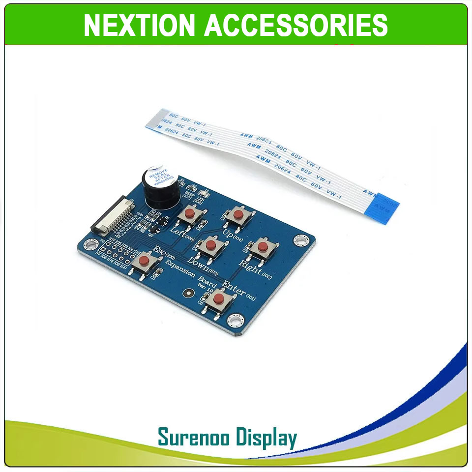 Nextion I/O Extended Expansion Board & Nextion IO Adapter for Nextion Basic Discovery Enhanced Intelligent Series HMI Display