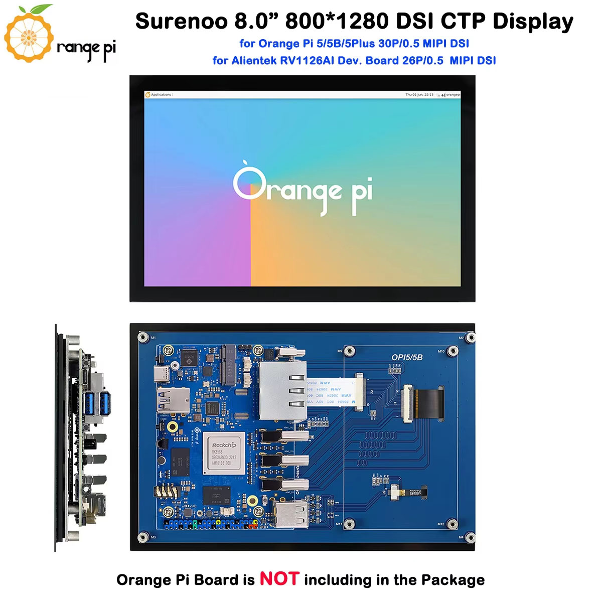 Surenoo DSI Display 8.0