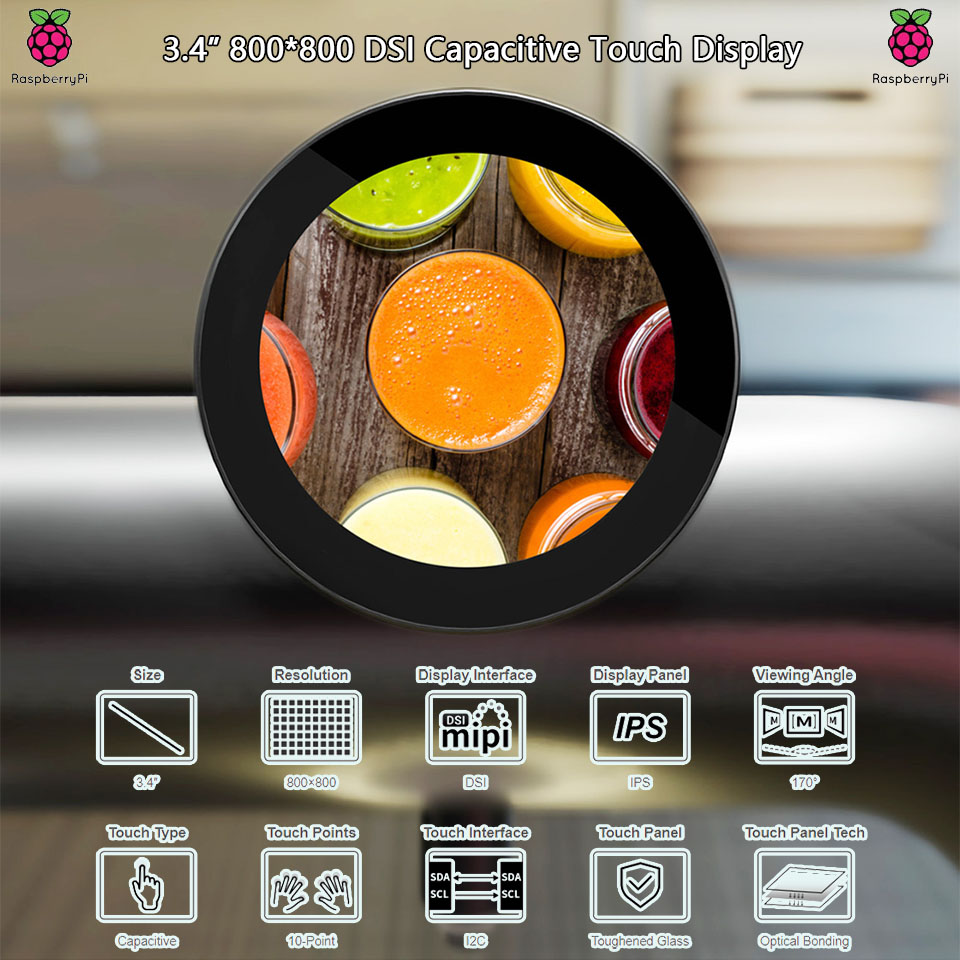 Surenoo DSI Display 3.4