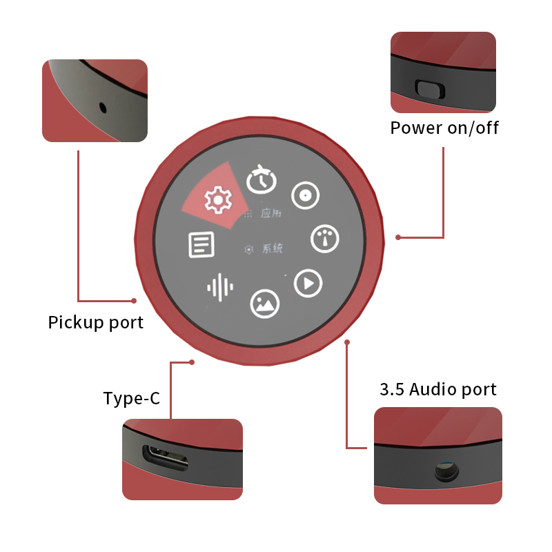 umi画面！ Guition K5 Knob Series ESP32-S3 1.8
