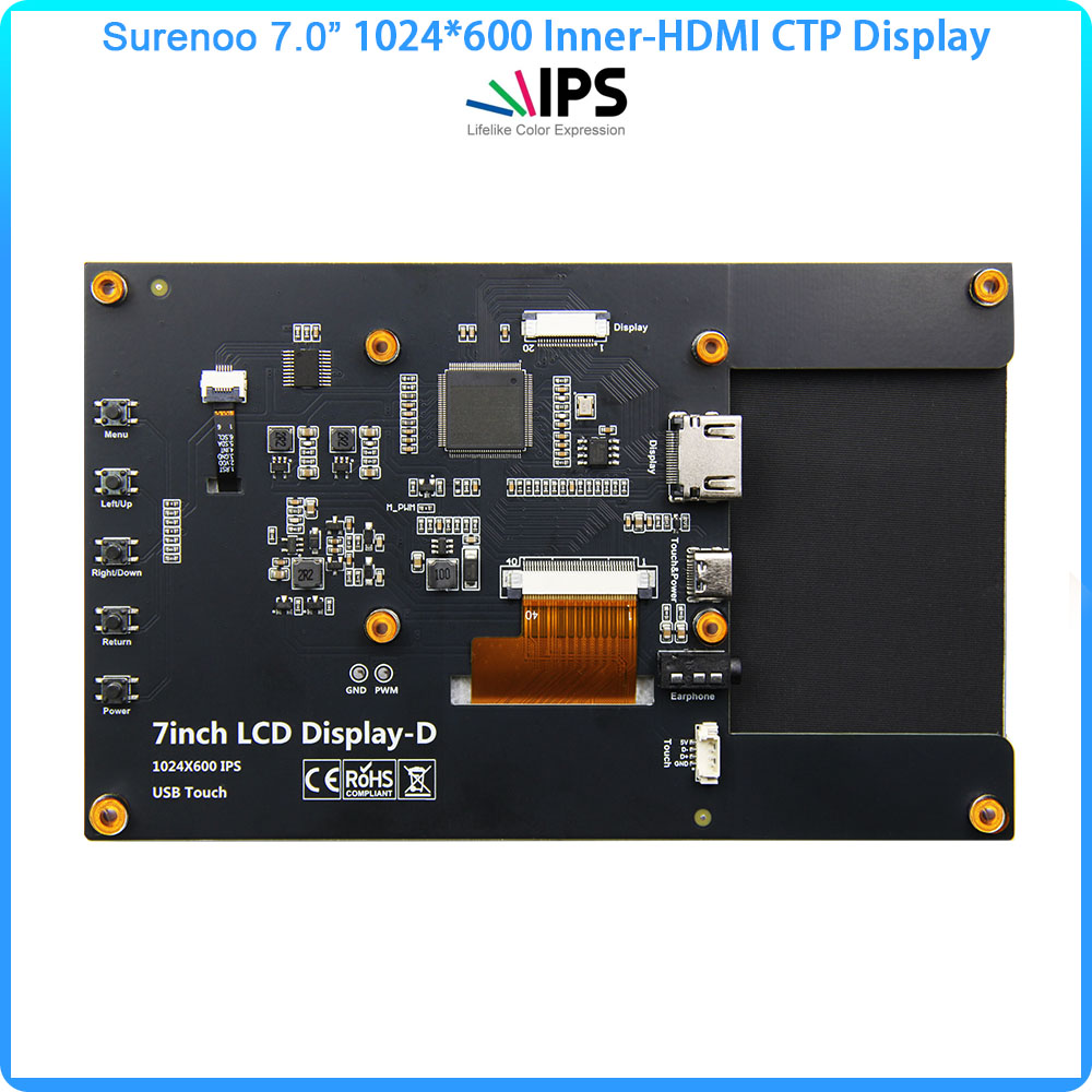 Surenoo Inner HDMI Display 7.0