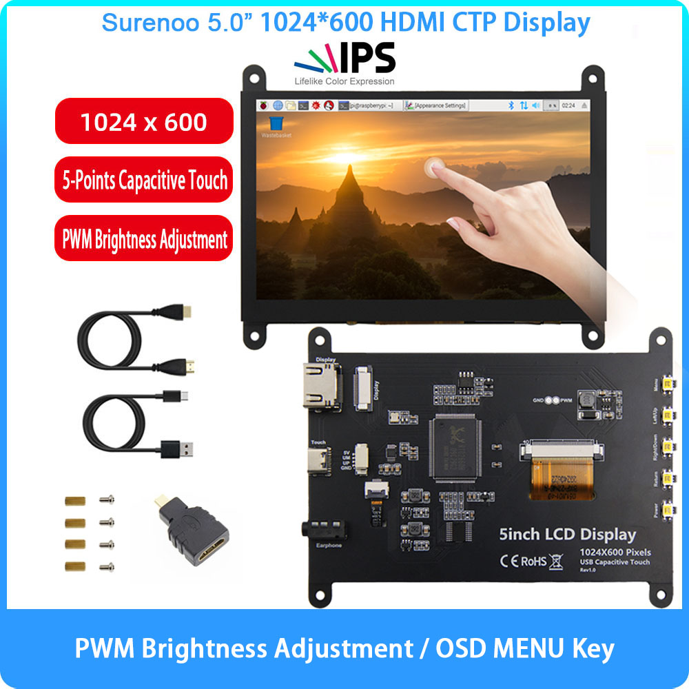 Surenoo HDMI Display 5.0