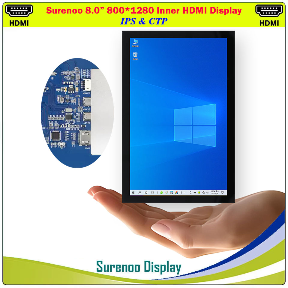 Surenoo Inner HDMI Display 8.0