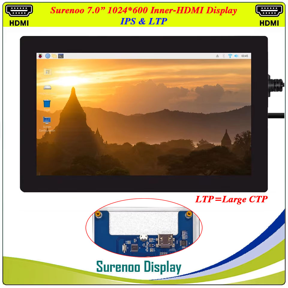Surenoo Inner HDMI Display 7.0