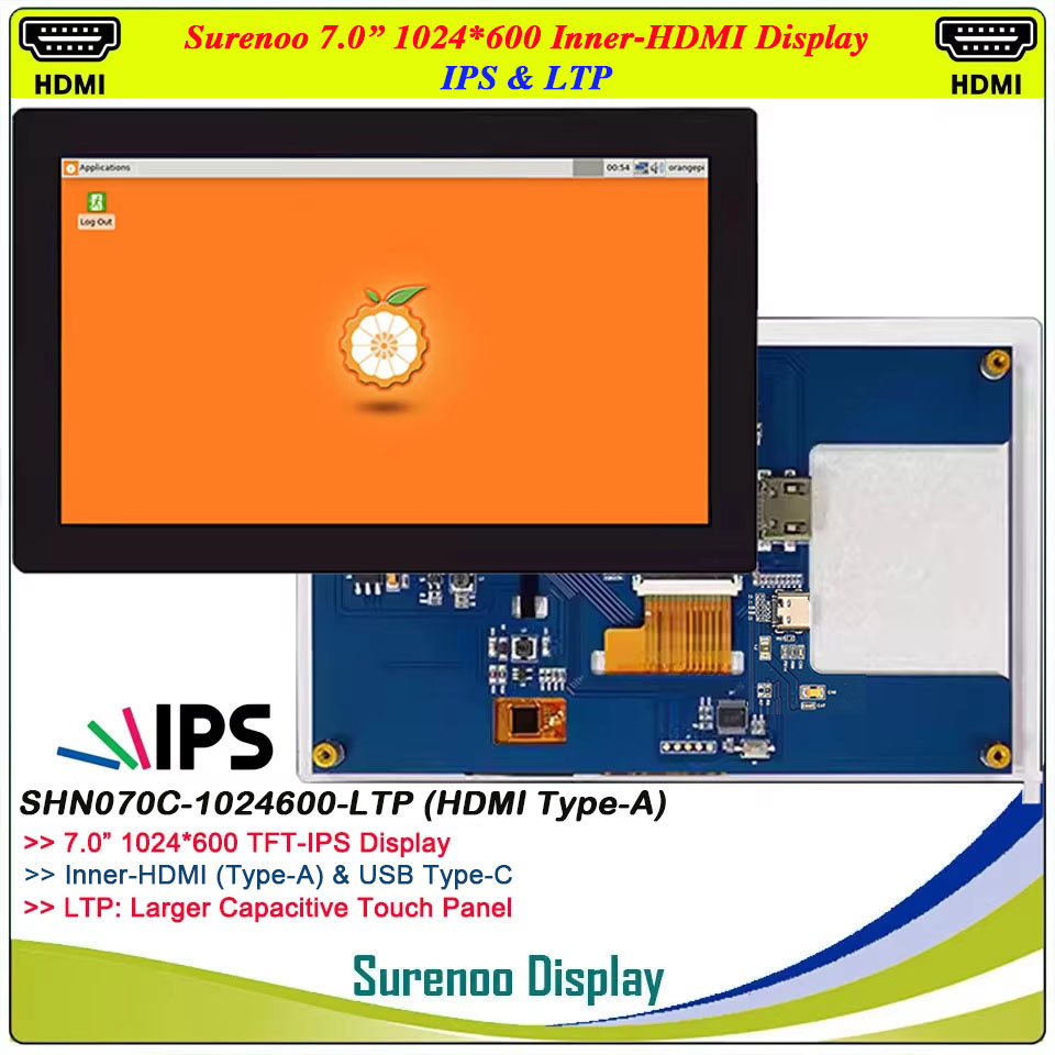 Surenoo Inner HDMI Display 7.0