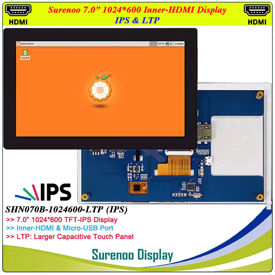 Surenoo Inner HDMI Display 7.0