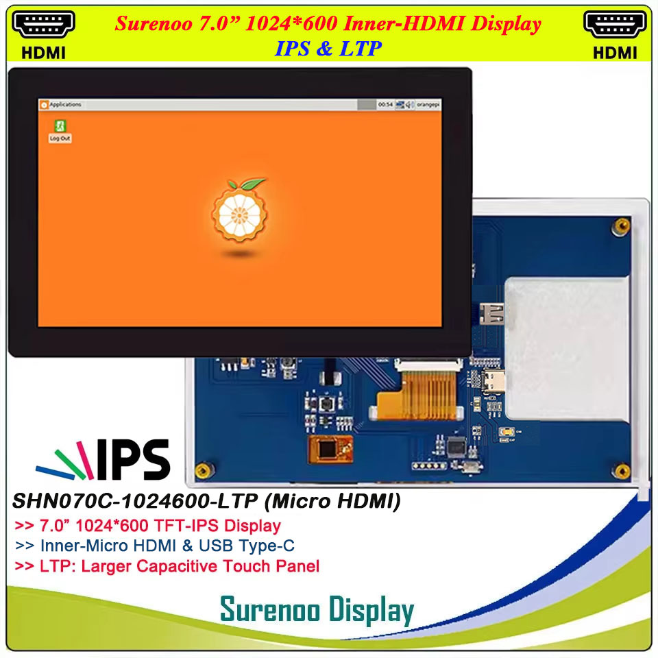 Surenoo Inner HDMI Display 7.0