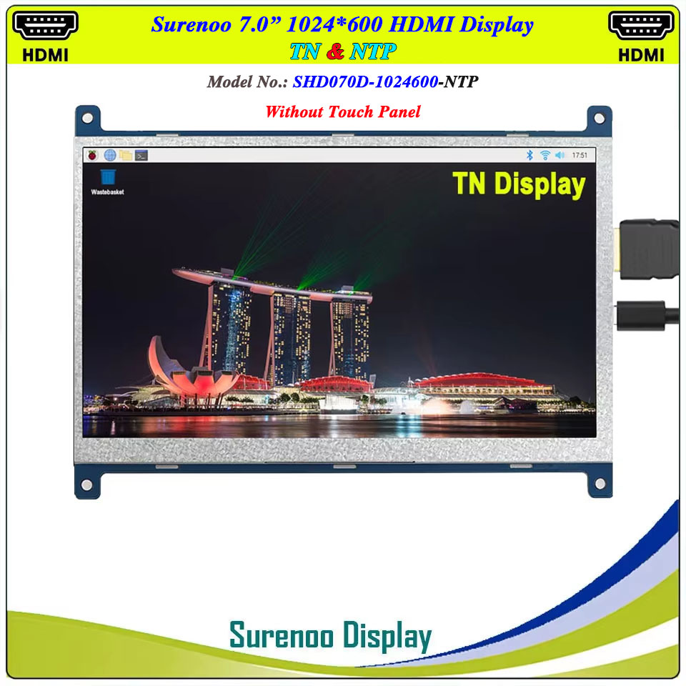 Surenoo HDMI Display 7.0