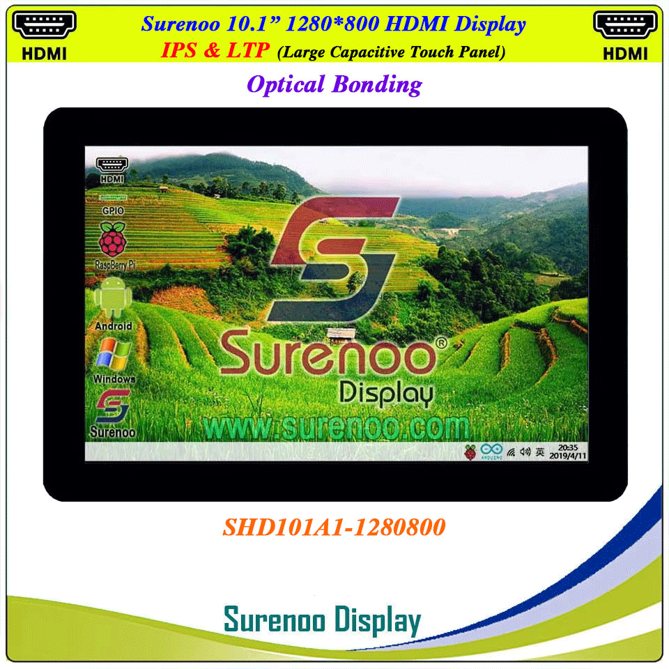 Surenoo HDMI Display 10.1