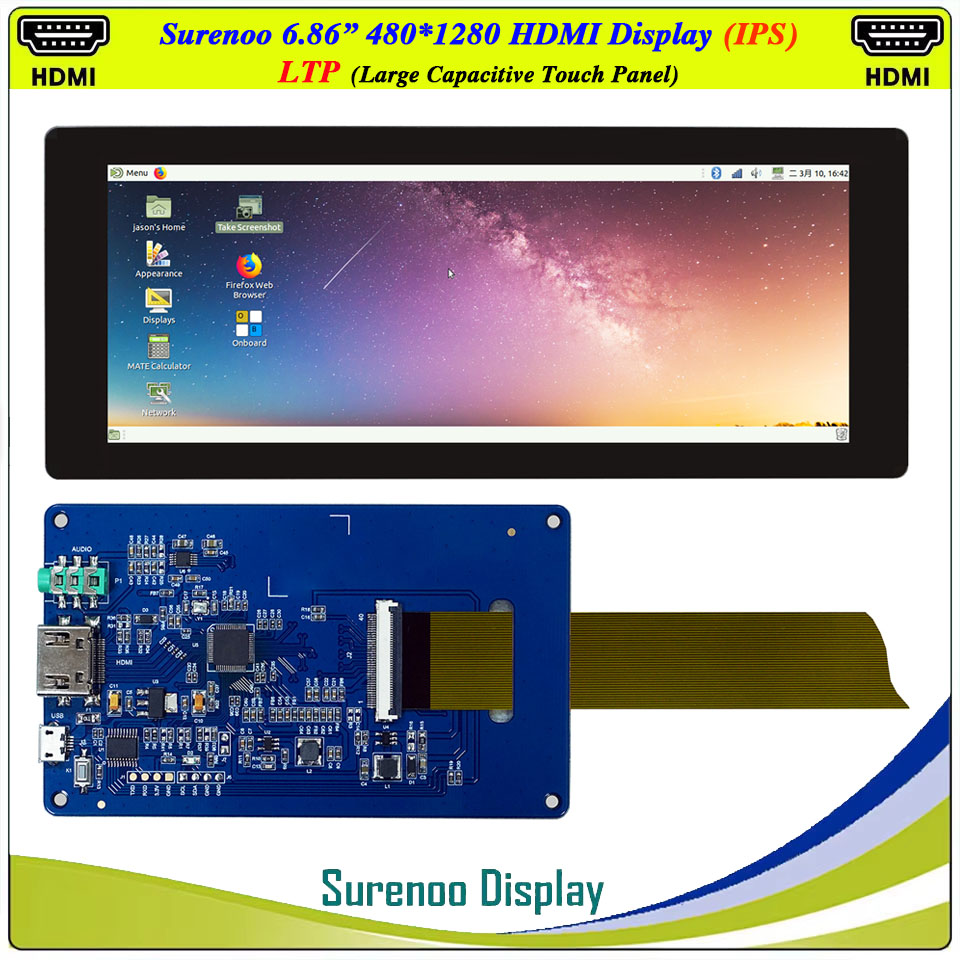 Surenoo HDMI Display 6.86