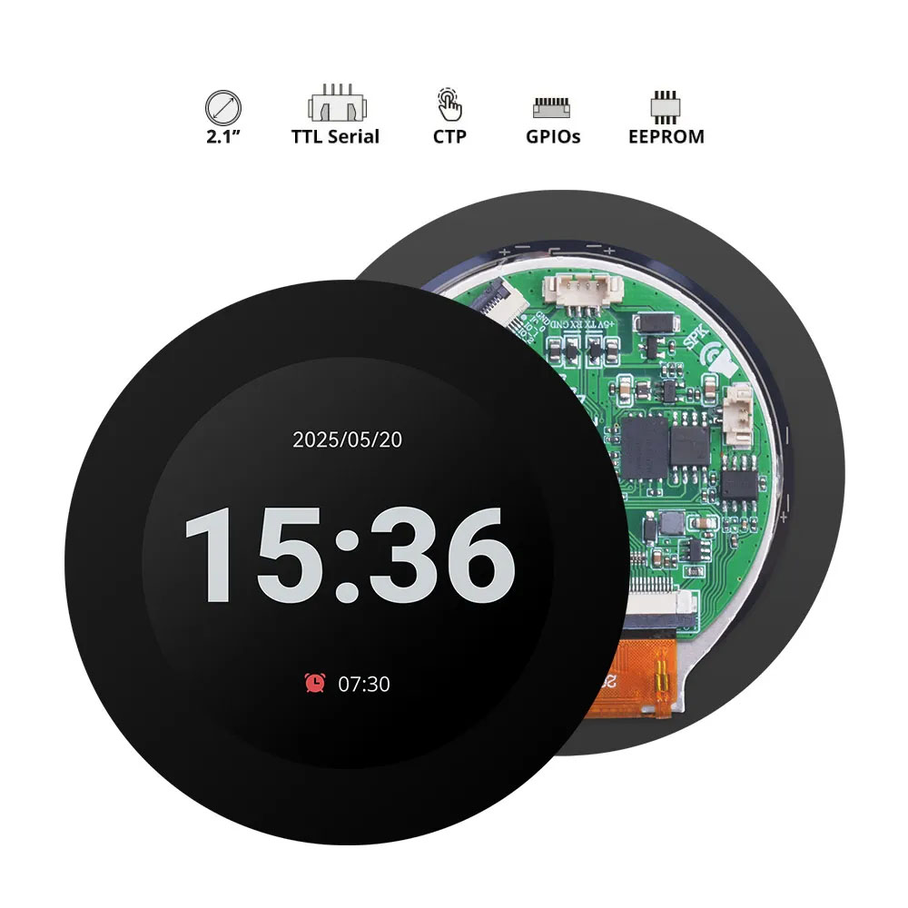 Nextion Edge Series HMI Touch Display: 2.1