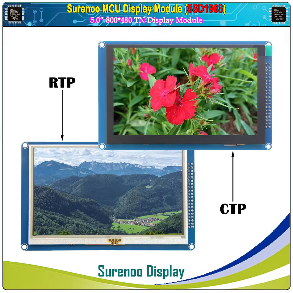 Surenoo SSD1963 MCU Display 5.0