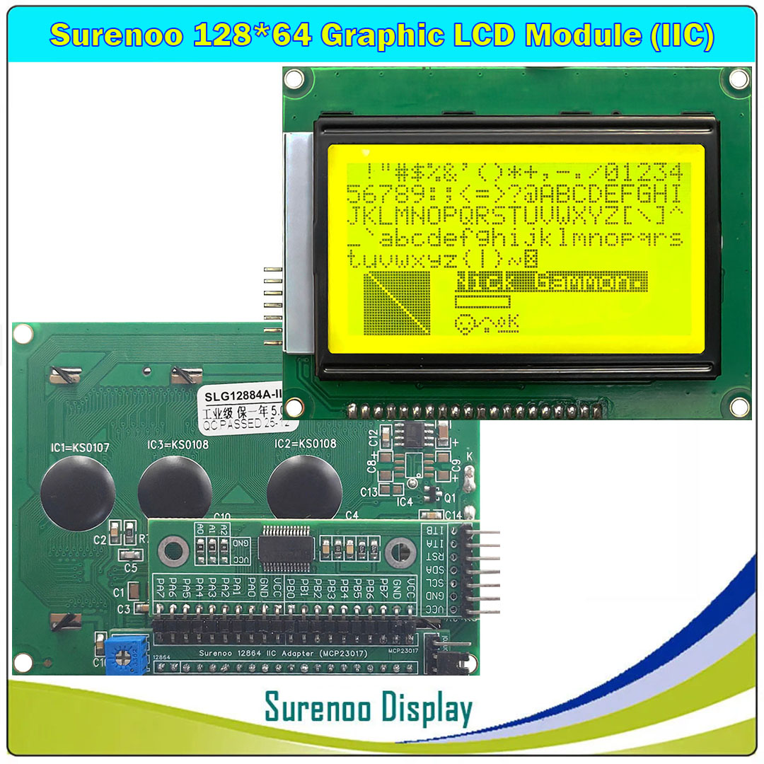 SLG12864A Outline=93.00X70.00MM 3.0