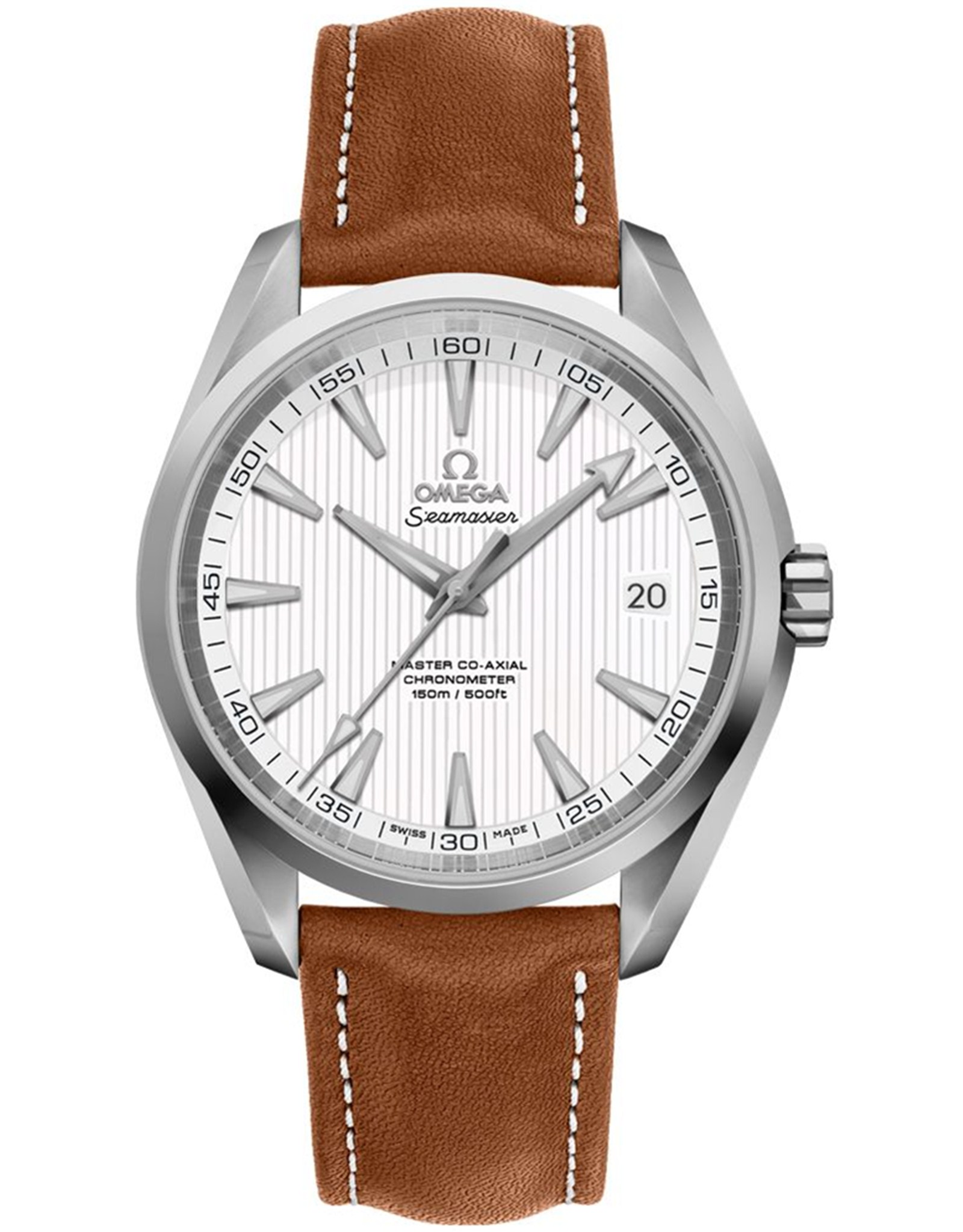 Omega Seamaster Silver Dial Date Feature 231.10.42.21.02.003 41.5MM