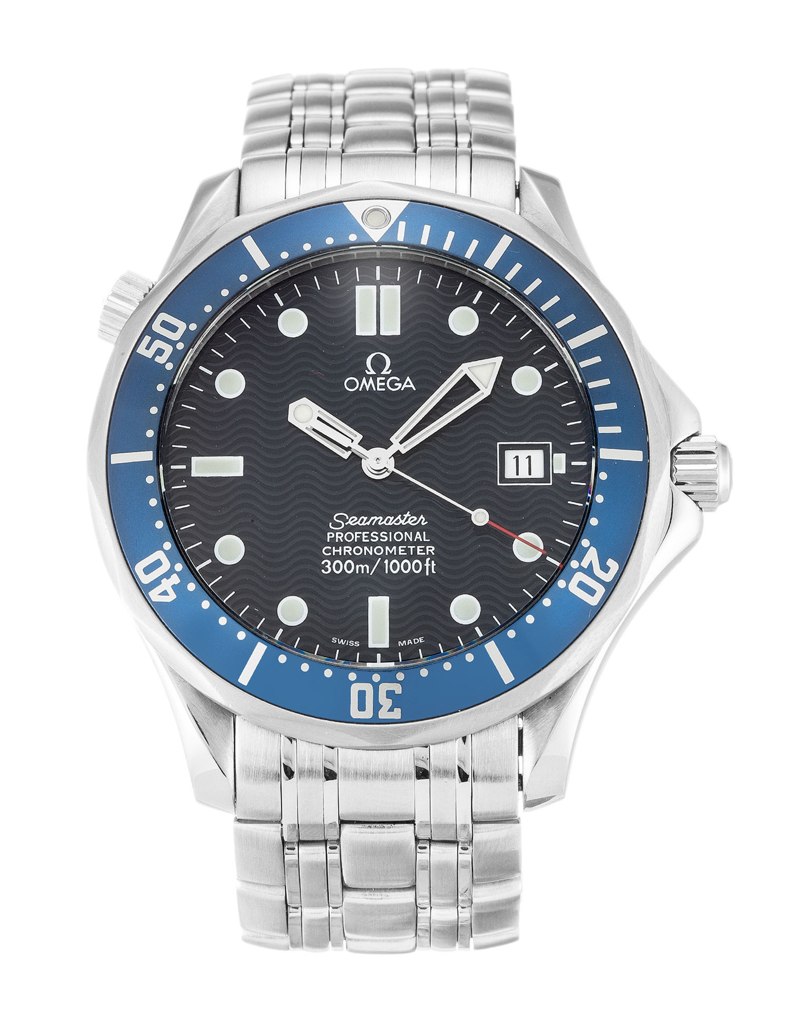 Omega Seamaster 300m Black Dial Stick Markers 2531.80.00 41MM