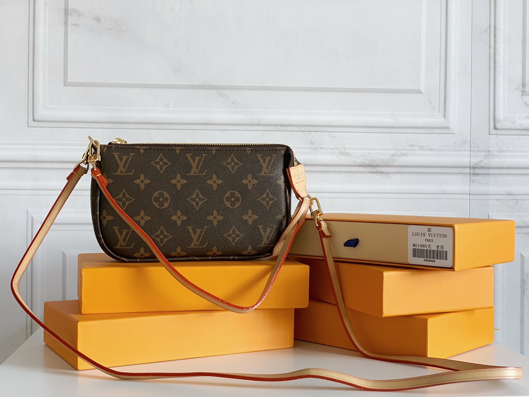 【Flash Sale】Louis Vuitton LV Multi Pochette Accessories Shoulder Bag M51980