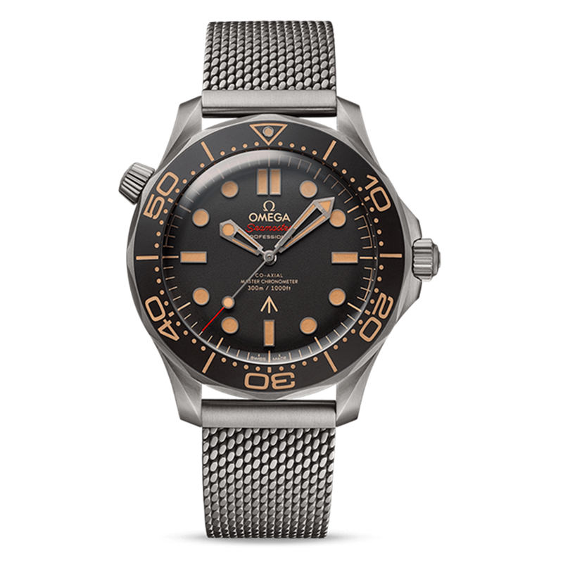 Omega Seamaster 300M Diver Co Axial Master Chronometer 42mm Titanium 007 Edition 210.90.42.20.01.001