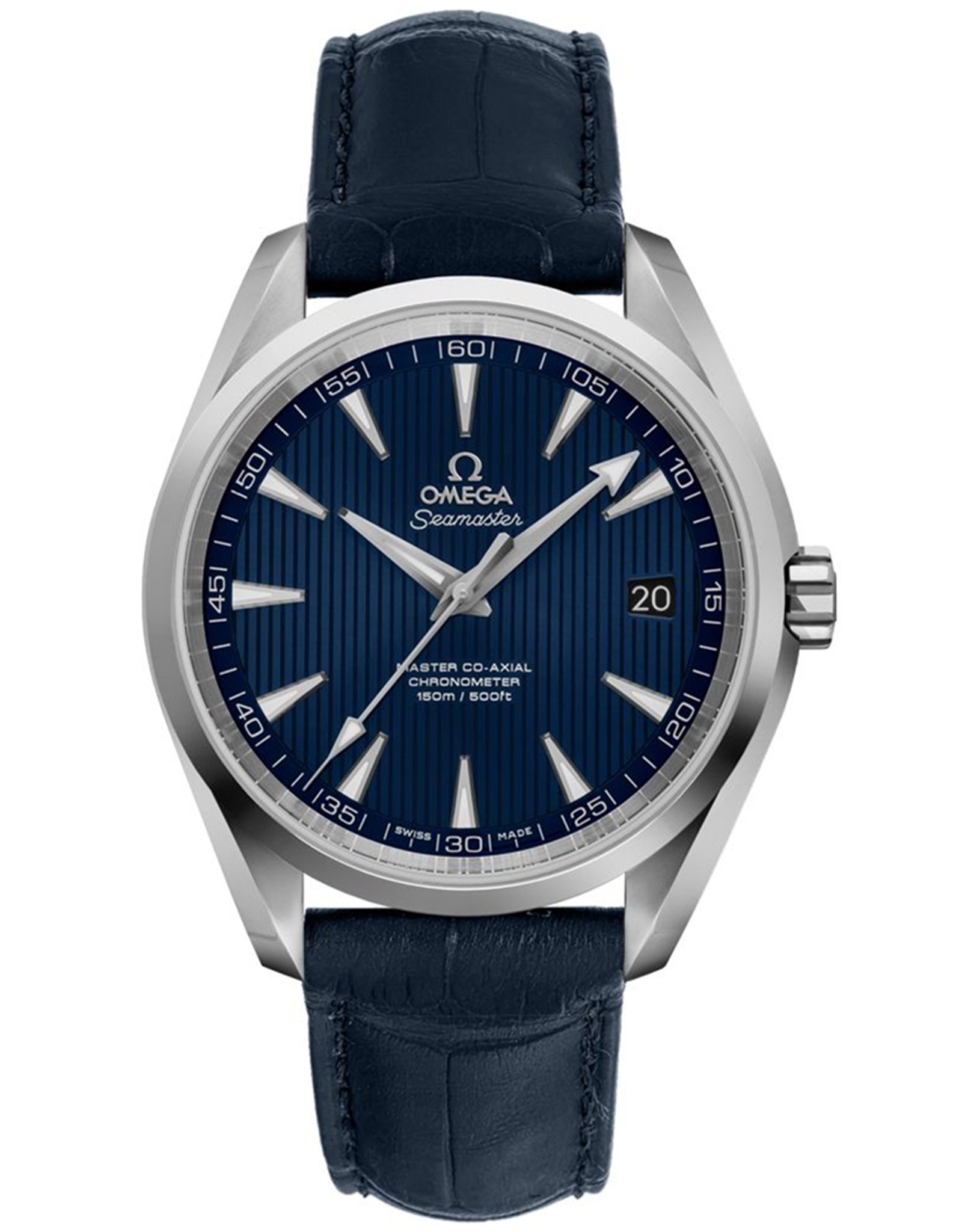 Omega Seamaster Blue Dial with Teak Pattern 231.13.42.21.03.001 42MM