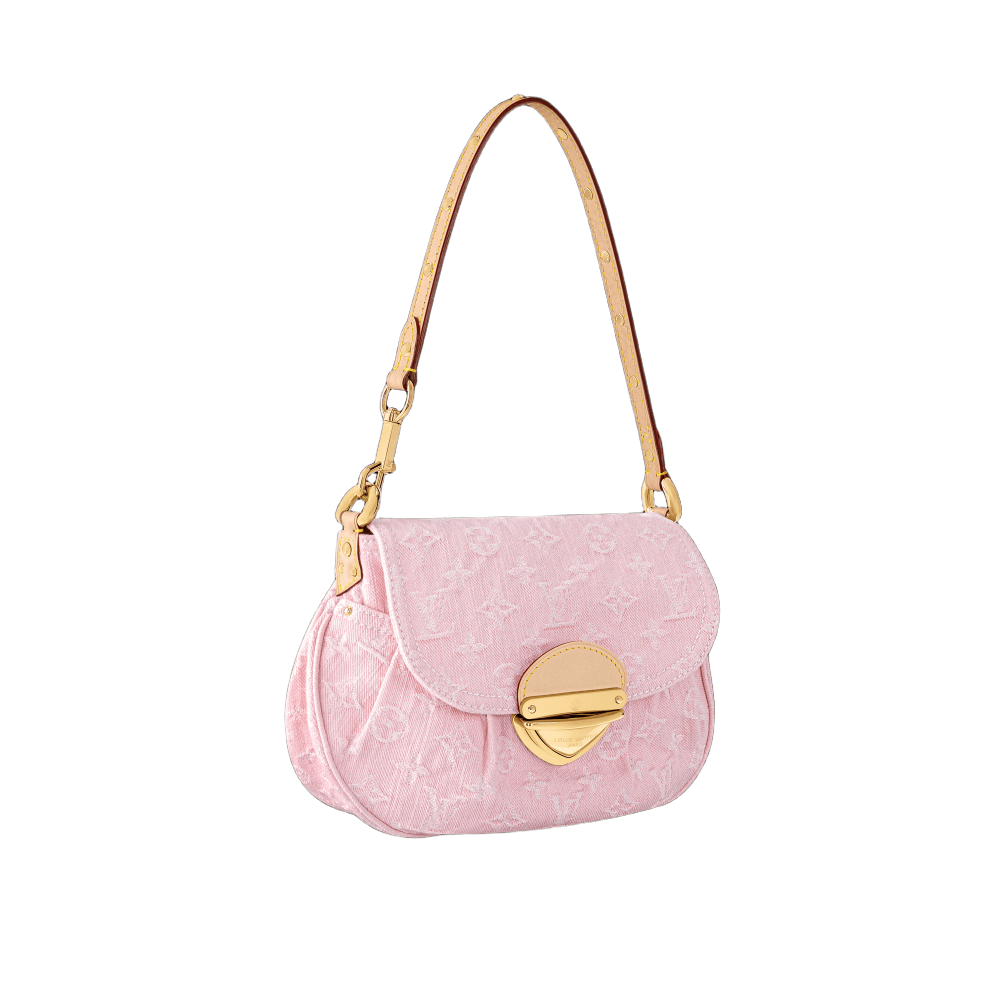 Louis Vuitton LV Monogram Denim Sunset M13347 Shoulder Bag Handbag