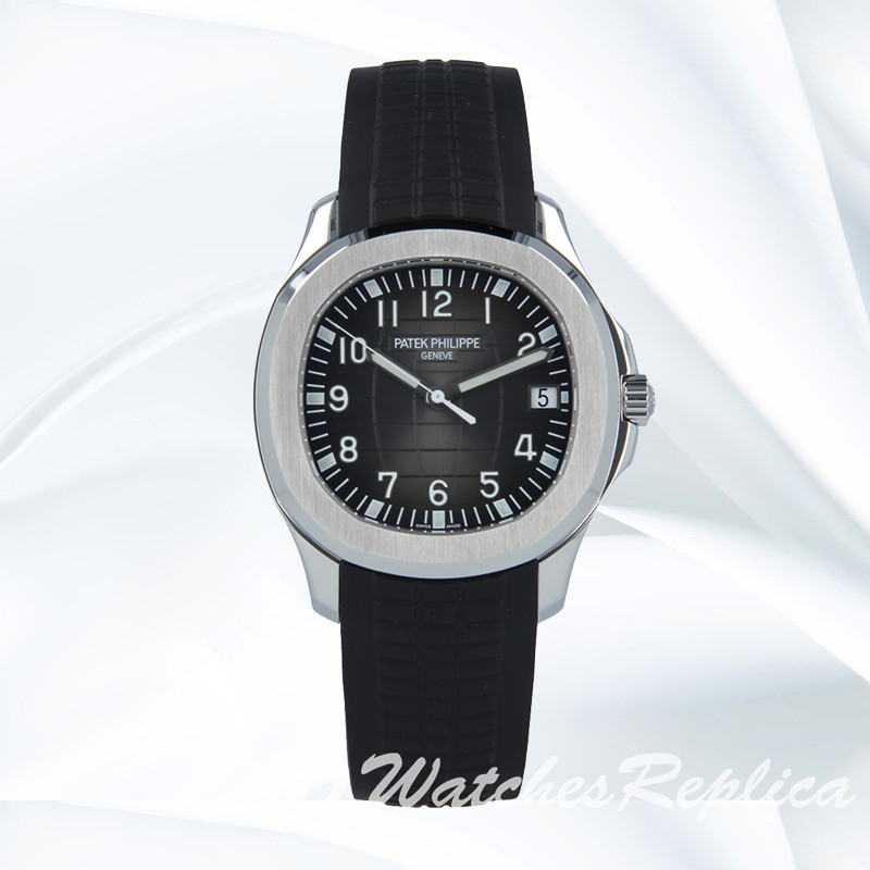 Patek Philippe Aquanaut Men's 40mm 5167A 001 Silver tone Rubber Band